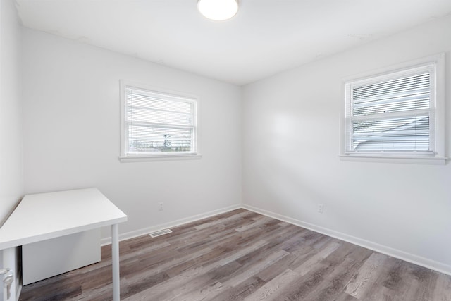 2429 Mirahill Dr, Lexington, KY 40509 - empty room featuring visible vents, baseboards, and wood finished floors