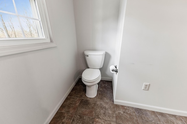 11 Hominy Hill Rd, Nancy, KY 42544 - bathroom with baseboards, tile patterned flooring, and toilet