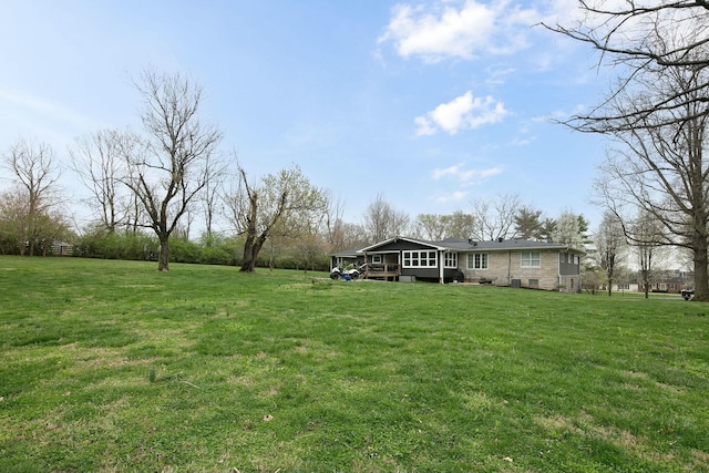 view of yard