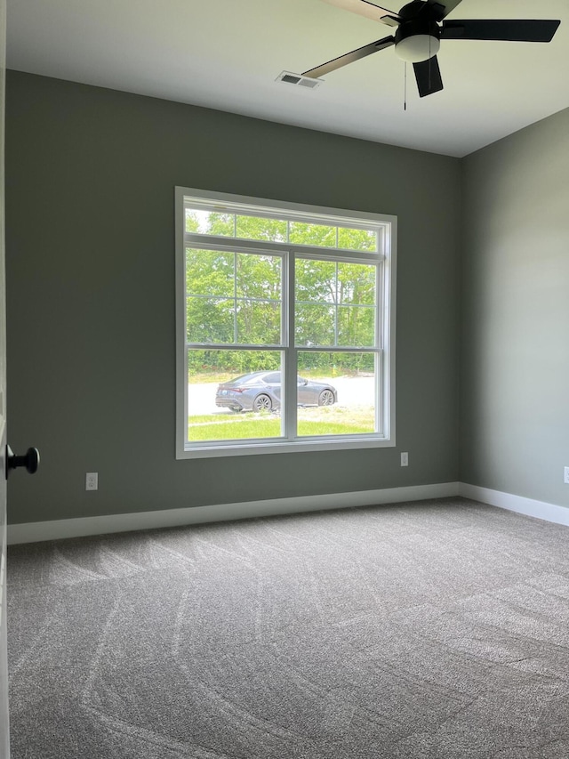 168 Bueno Xing, Georgetown, KY 40324 - empty room featuring carpet, a ceiling fan, and baseboards