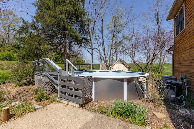 2692 Crab Orchard Rd, Lancaster, KY 40444 - exterior space featuring a wooden deck and a carport