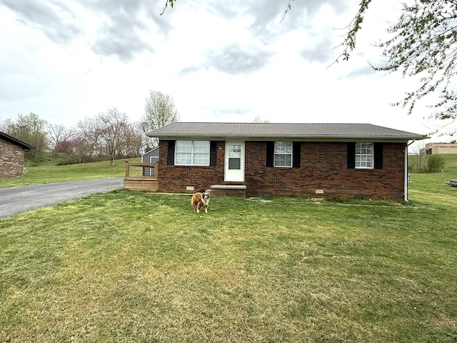 81 Central Union Rd, Albany, KY 42602 - single story home with driveway, crawl space, and metal roof