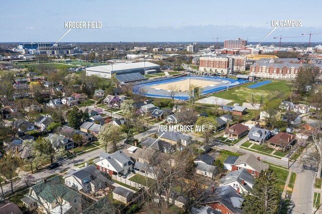 aerial view