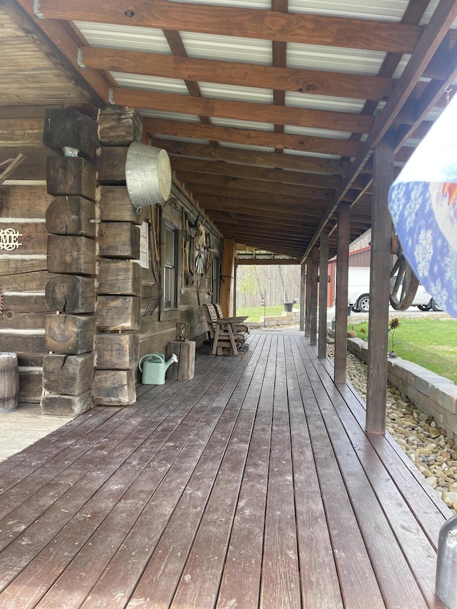 350 Wilderness Ln, Morehead, KY 40351 - view of deck