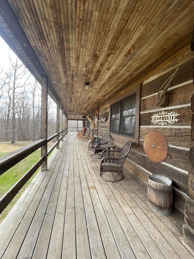 350 Wilderness Ln, Morehead, KY 40351 - view of deck