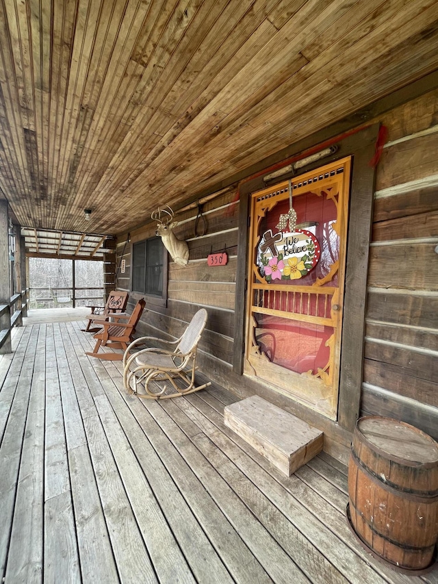 350 Wilderness Ln, Morehead, KY 40351 - view of deck