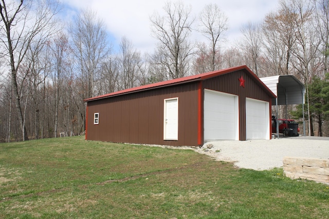 350 Wilderness Ln, Morehead, KY 40351 - view of detached garage