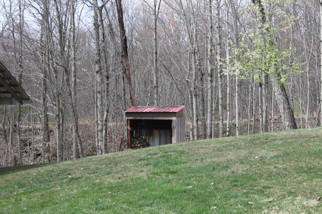 350 Wilderness Ln, Morehead, KY 40351 - exterior space with a view of trees and an outdoor structure