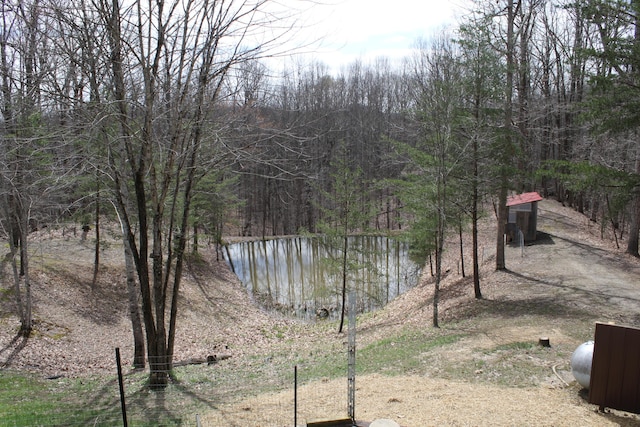 350 Wilderness Ln, Morehead, KY 40351 - water view with a forest view