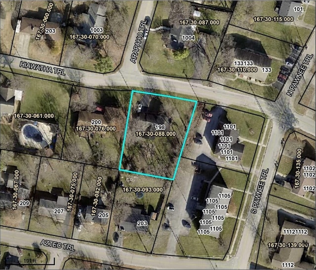 198 Hiawatha Trl, Georgetown, KY 40324 - map of property location
