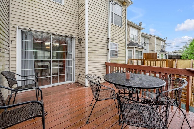 view of deck