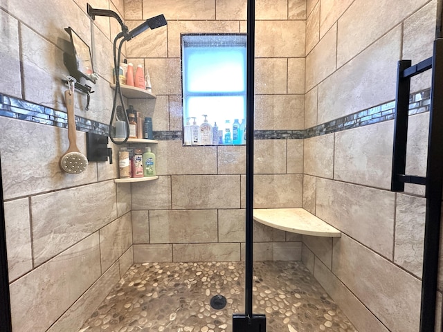 3473 Grundy Rd, Somerset, KY 42501 - full bathroom with a tile shower