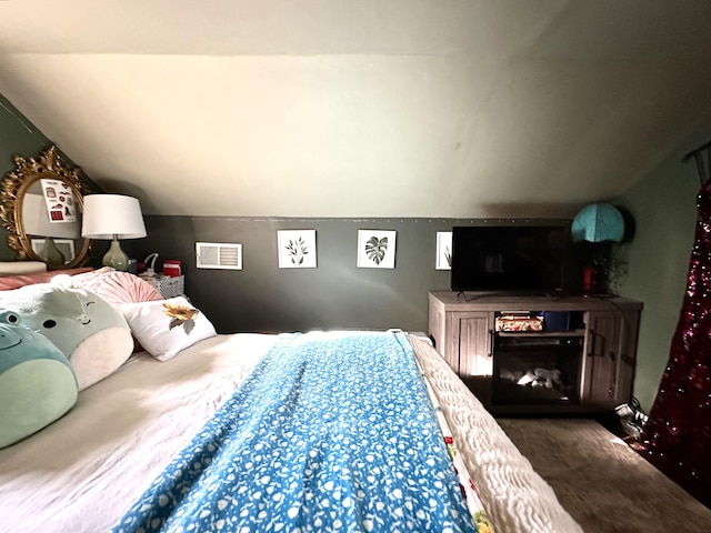 3473 Grundy Rd, Somerset, KY 42501 - bedroom with lofted ceiling and carpet