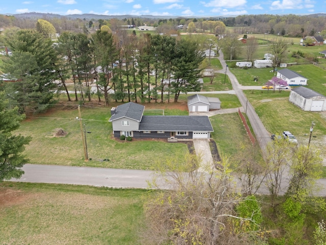 drone / aerial view