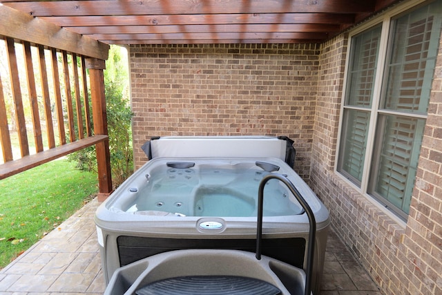 2524 Pascoli Pl, Lexington, KY 40509 - view of patio / terrace featuring a hot tub