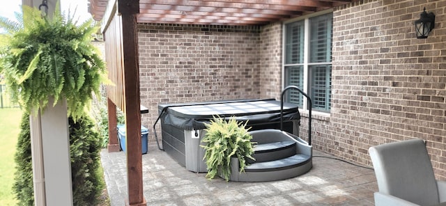 2524 Pascoli Pl, Lexington, KY 40509 - view of patio featuring a hot tub