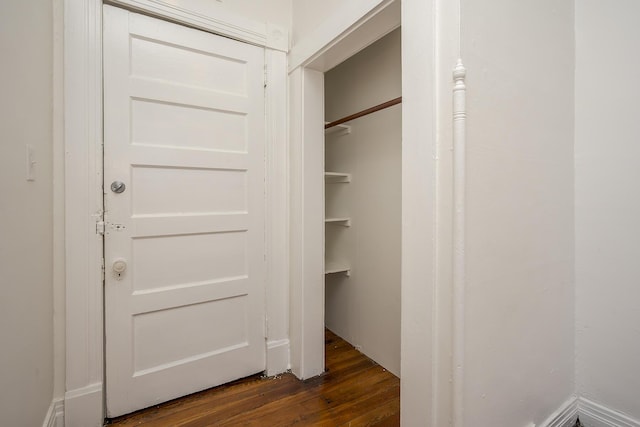 view of closet