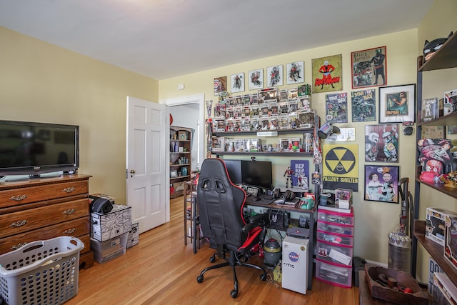 5 Bath Ave, Owingsville, KY 40360 - office area with wood finished floors