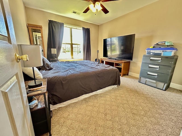 199 Newport Ln, Berea, KY 40403 - carpeted bedroom featuring baseboards and ceiling fan