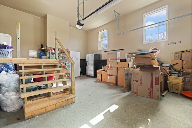 88 Hawkins Ln, Clay City, KY 40312 - storage area featuring a garage