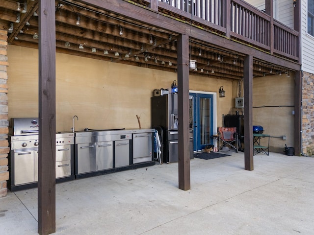 88 Hawkins Ln, Clay City, KY 40312 - view of patio / terrace with area for grilling