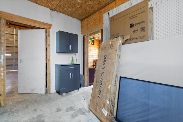 88 Hawkins Ln, Clay City, KY 40312 - interior space featuring concrete flooring