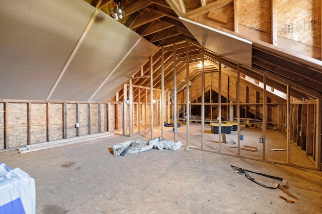 88 Hawkins Ln, Clay City, KY 40312 - view of unfinished attic