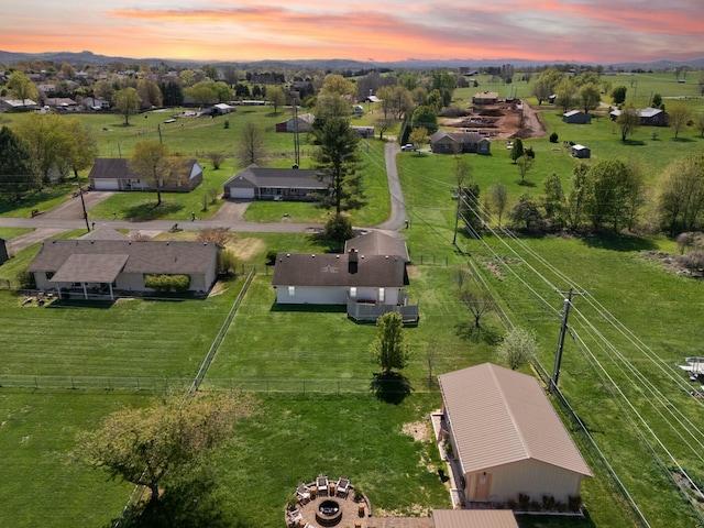 1124 Heartland Dr, Somerset, KY 42503 - bird's eye view with a rural view