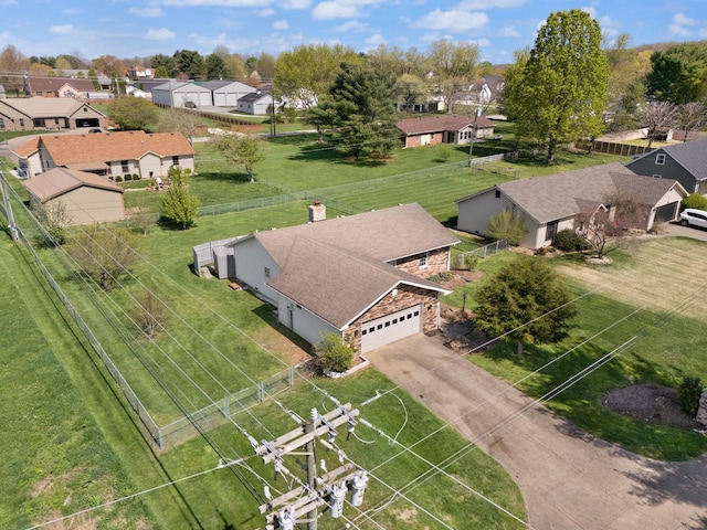 1124 Heartland Dr, Somerset, KY 42503 - birds eye view of property featuring a residential view