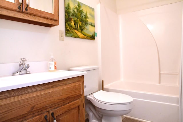 367 Old Rocky Rd, Mount Vernon, KY 40456 - full bath with shower / bathtub combination, toilet, and vanity