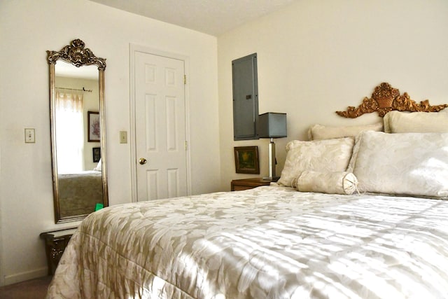 367 Old Rocky Rd, Mount Vernon, KY 40456 - bedroom with baseboards and electric panel