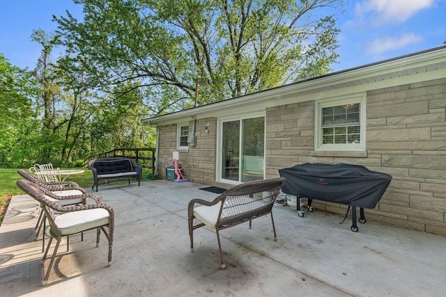 124 Clays Ferry Dr, Richmond, KY 40475 - view of patio with grilling area