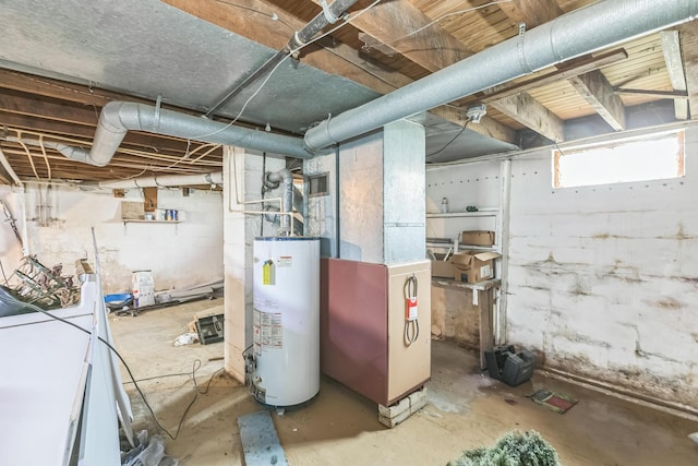 utilities featuring water heater
