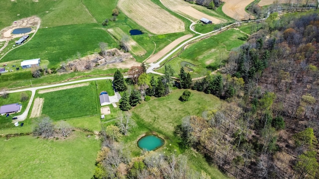 1459 Buck Lick Rd, Tollesboro, KY 41189 - aerial overview of property's location featuring rural landscape