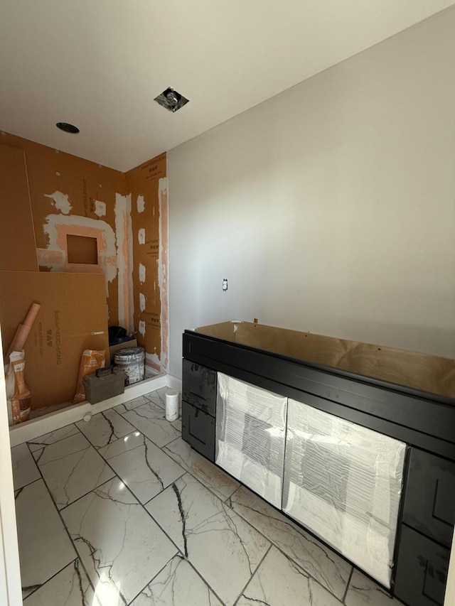 860 Denali Dr, Richmond, KY 40475 - unfurnished living room with marble finish floor