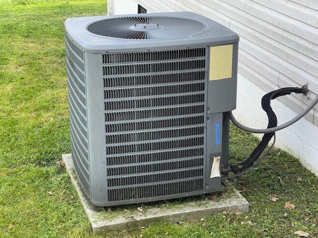 details featuring central air condition unit