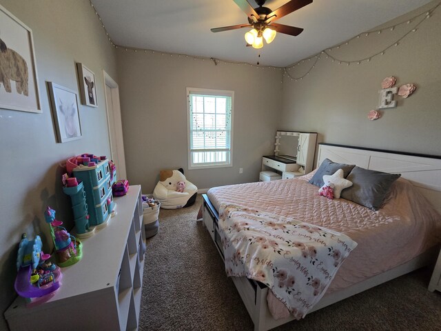 1778 Elkin Station Rd, Winchester, KY 40391 - carpeted bedroom featuring a ceiling fan