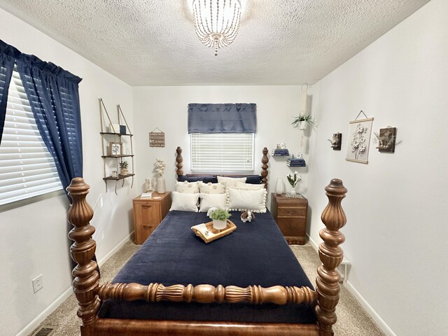 1870 Rush Branch Rd, Somerset, KY 42501 - bedroom featuring a textured ceiling, baseboards, and carpet