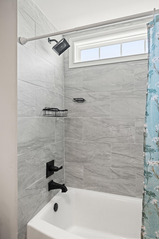 100 Lair St, Mount Vernon, KY 40456 - bathroom with shower / bath combination with curtain and healthy amount of natural light