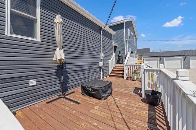 100 Lair St, Mount Vernon, KY 40456 - view of wooden terrace
