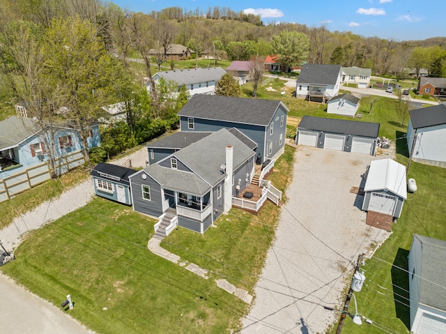 100 Lair St, Mount Vernon, KY 40456 - aerial view of residential area