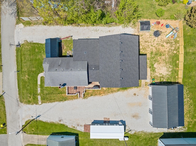 100 Lair St, Mount Vernon, KY 40456 - aerial view of property and surrounding area