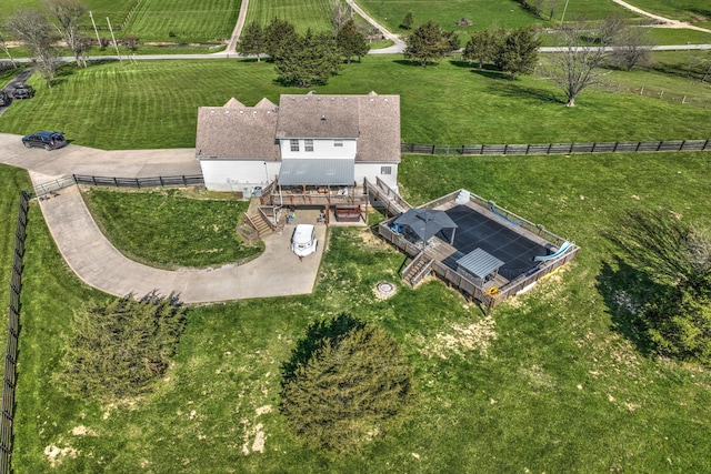 1105 Locust Fork Rd, Stamping Ground, KY 40379 - aerial view with a rural view