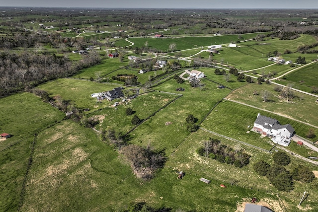 1105 Locust Fork Rd, Stamping Ground, KY 40379 - drone / aerial view with a rural view