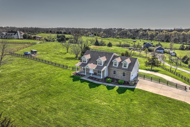 1105 Locust Fork Rd, Stamping Ground, KY 40379 - bird's eye view with a rural view