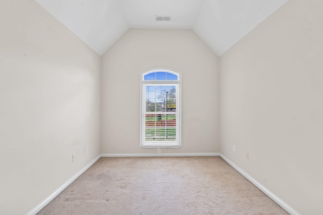 325 Long Branch Ln, Lexington, KY 40511 - empty room with carpet floors, baseboards, and vaulted ceiling