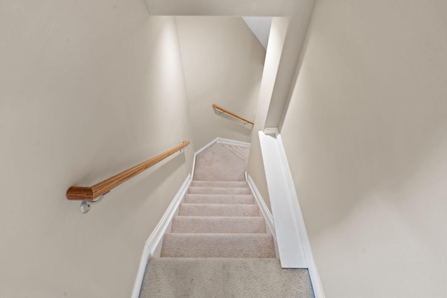 325 Long Branch Ln, Lexington, KY 40511 - staircase with carpet and baseboards