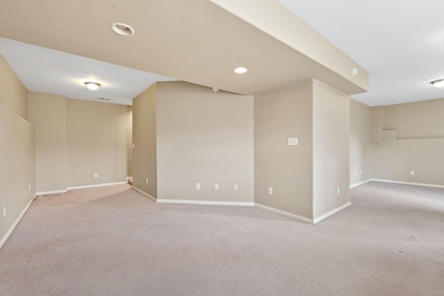 325 Long Branch Ln, Lexington, KY 40511 - carpeted spare room featuring baseboards and recessed lighting