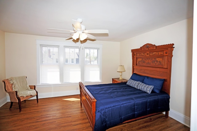 113 Olde Potomac Ave, Winchester, KY 40391 - bedroom featuring wood finished floors, baseboards, and ceiling fan