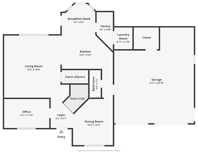 view of layout